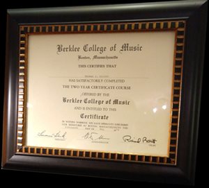Berklee College of Music Certification